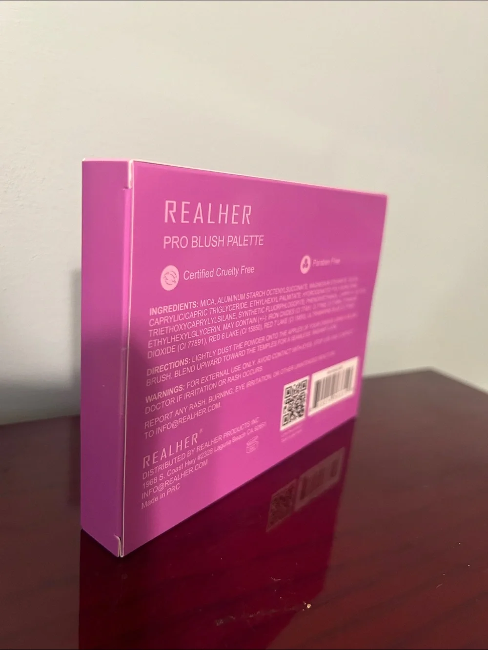 RealHer You Are Brilliant Blush Palette - Bright Pink